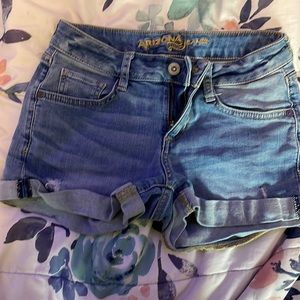 women jean shorts